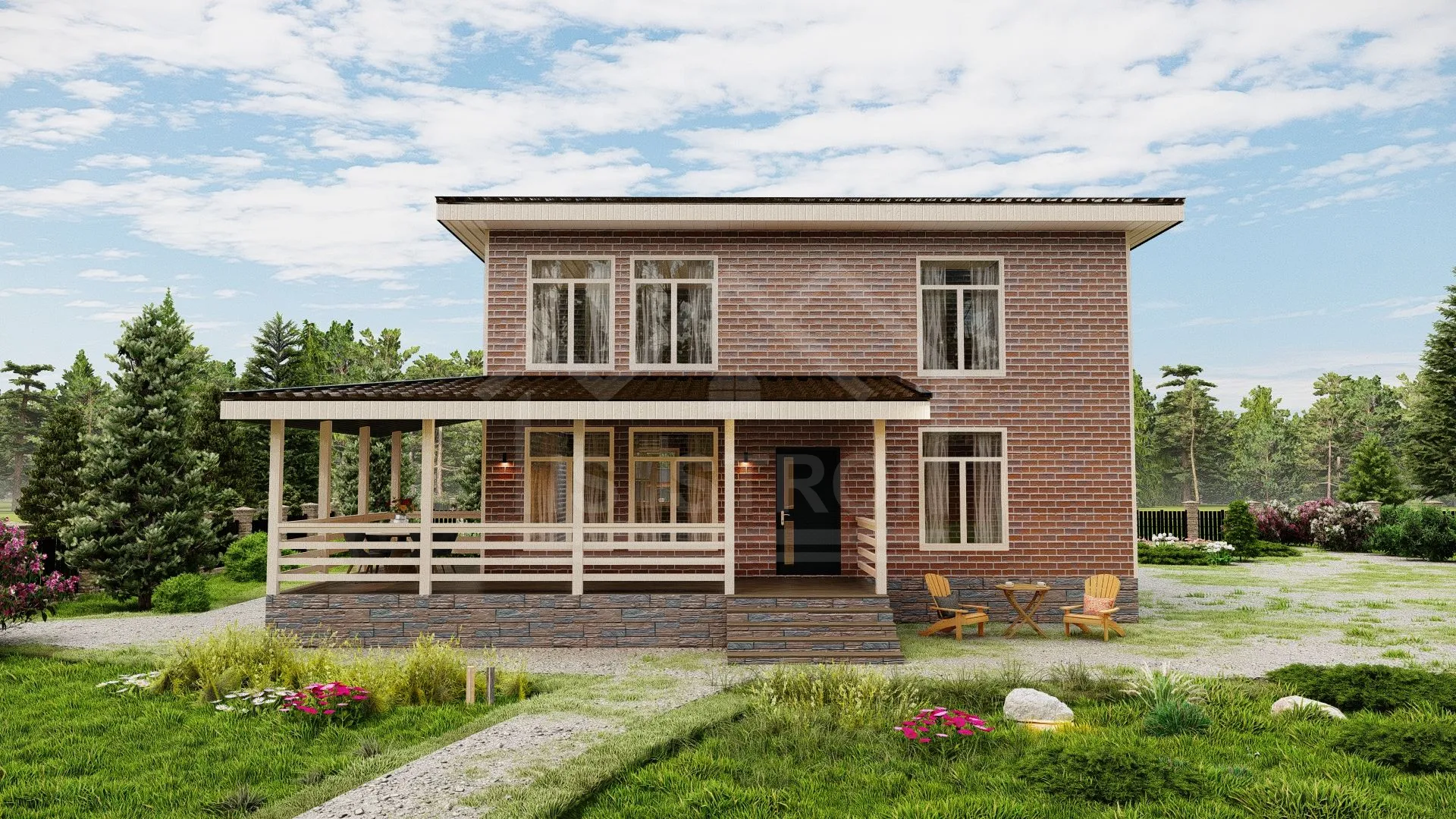 Дом «Богатырь» 225 м² — фото 2