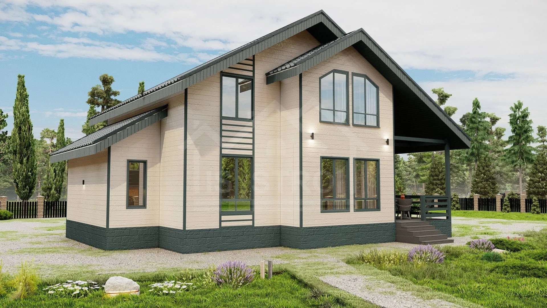 Дом «Канадец» 208 м² — фото 1