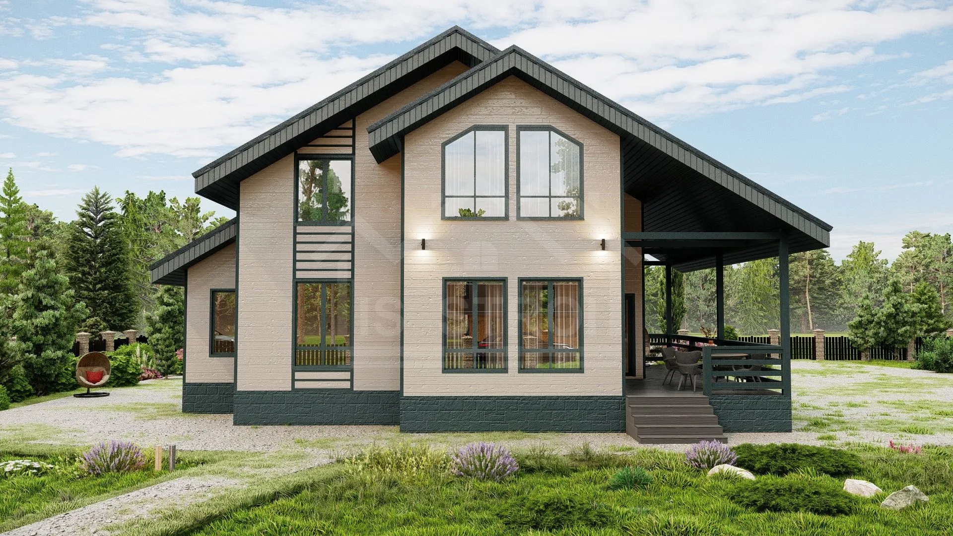 Дом «Канадец» 208 м² — фото 2