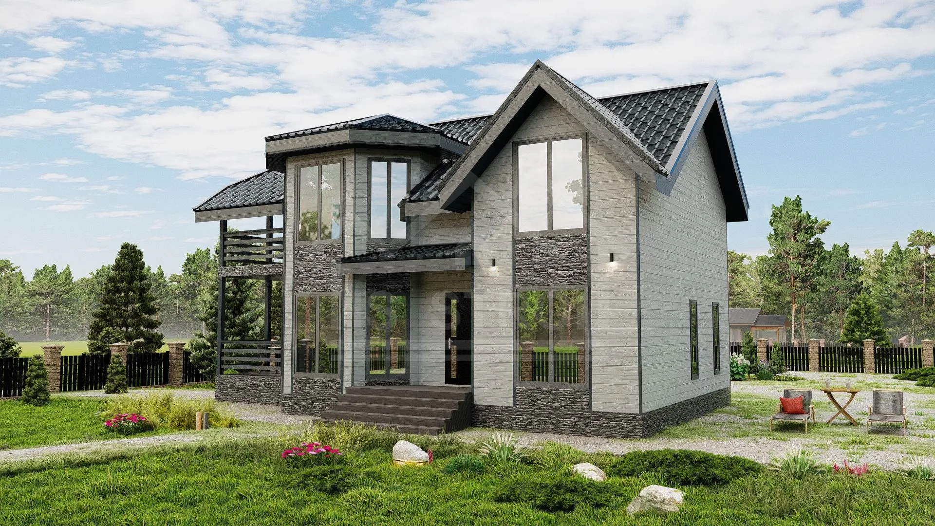 Дом «Сказка» 208 м² — фото 1